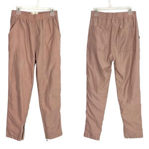 KHND Studios Lined Jogger Pants Zip Ankle Seasons A/W 16 Mauve Womens Medium 8